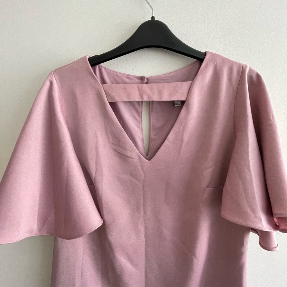 Nicole Miller Blush Shift Dress
